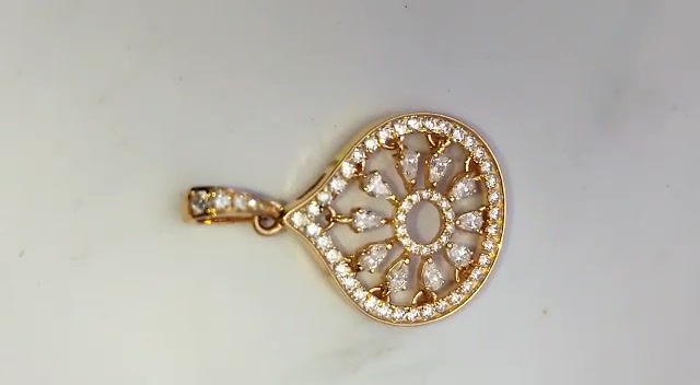 Thumbnail: 1.99Ct Pear Drop Pendant