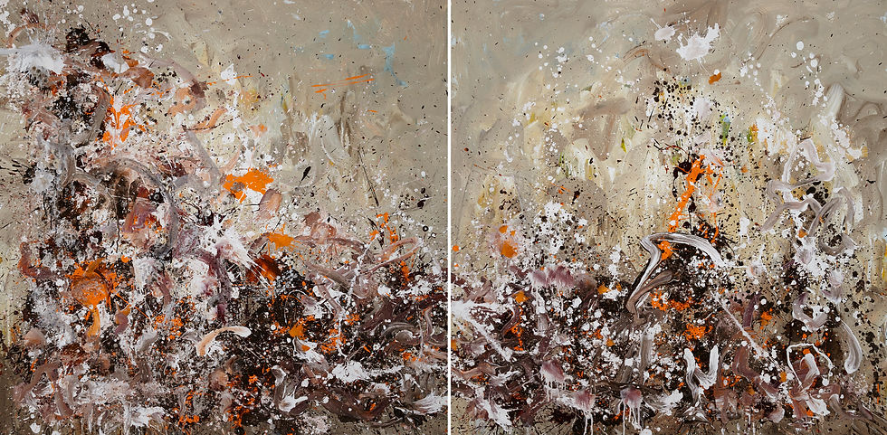 Water on Mars V & VI (diptych), 2016