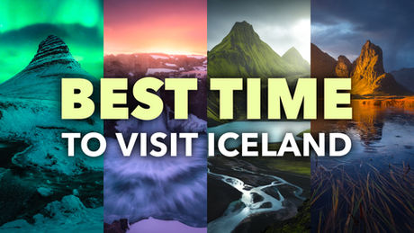 Best time to visit iceland. Seasons guide for photographers