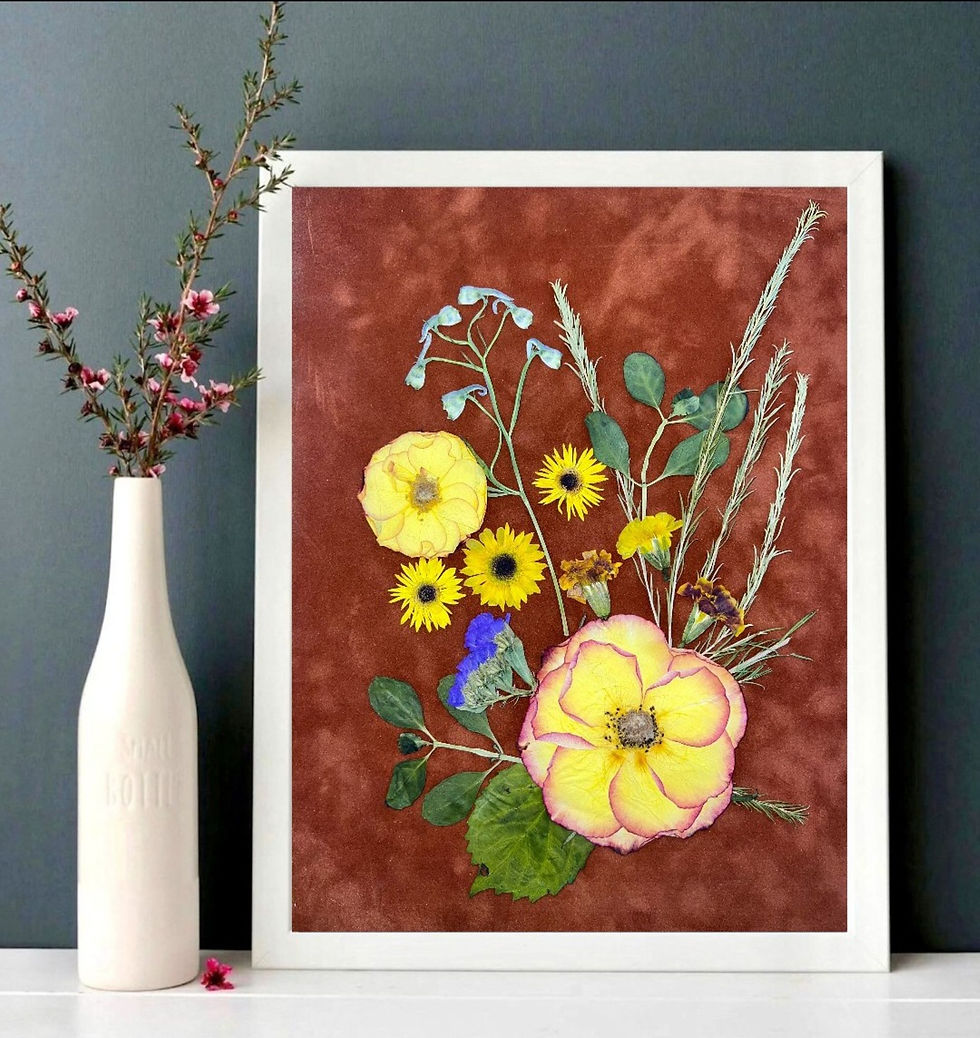 Thumbnail: Dried Flowers Art Botanical Prints Hosting Decor 63