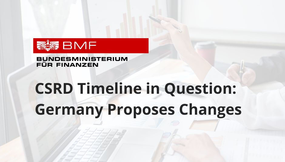 Germany Seeks Delay in CSRD Implementation