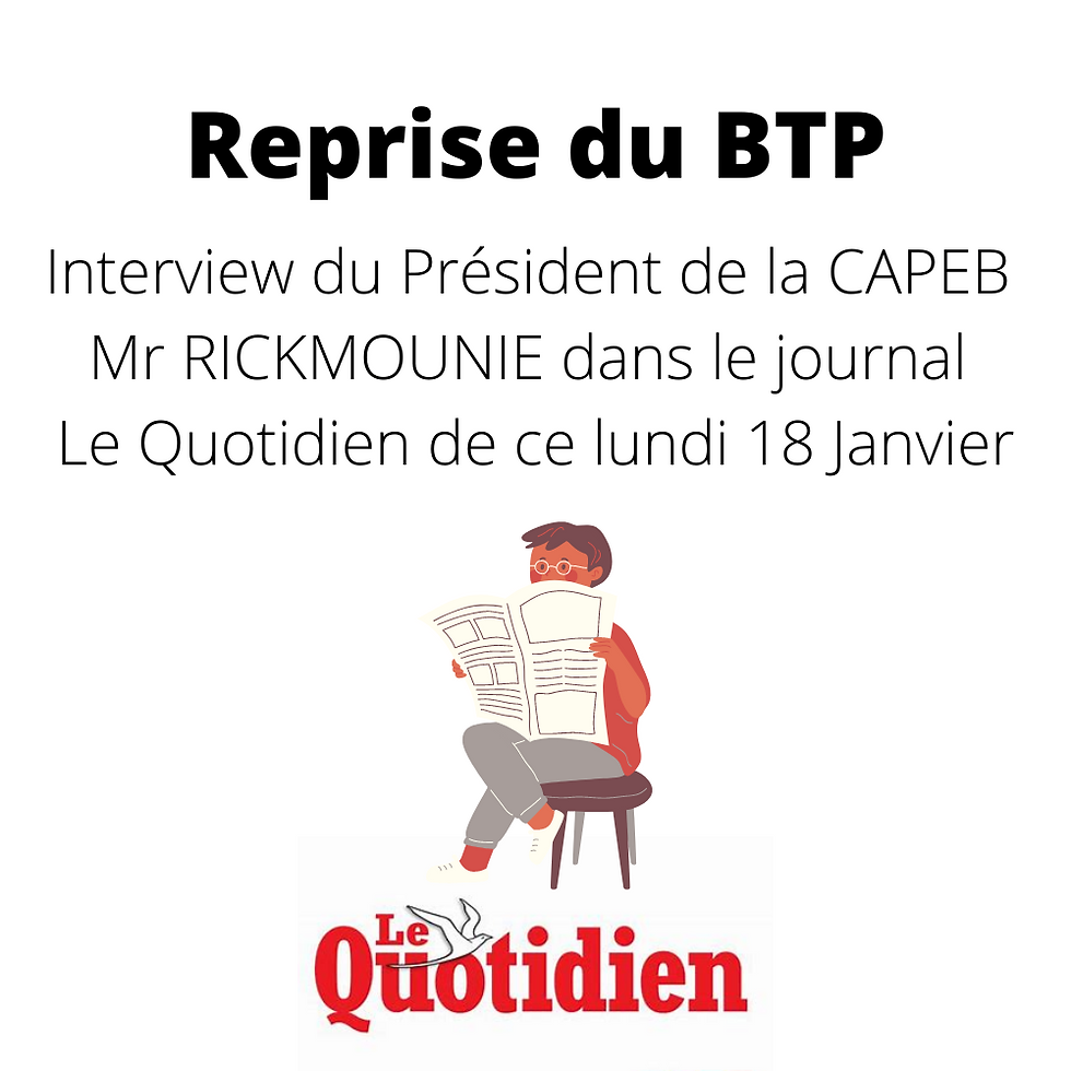 Reprise BTP