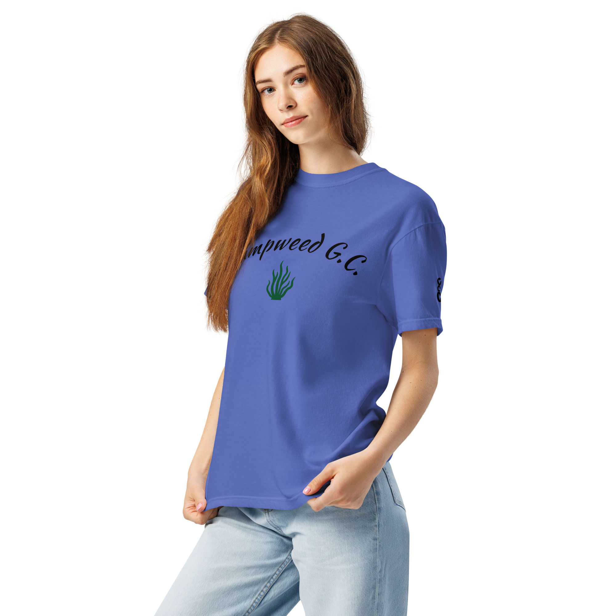 Jumpweed G.C.Unisex garment-dyed heavyweight t-shirt