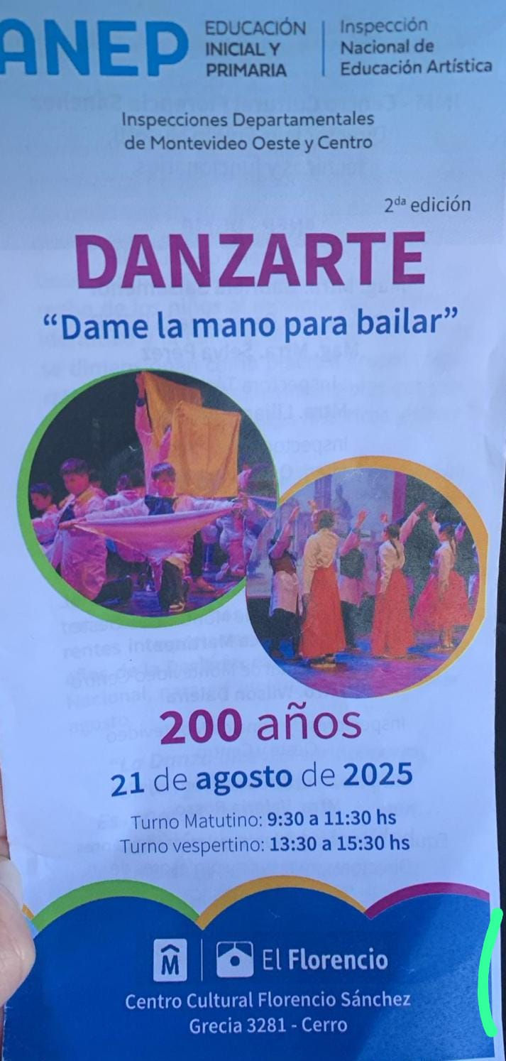 DANZARTE -Participación de Escuela Nº 65 (turno matutino) y Nº 265 (turno vespertino)