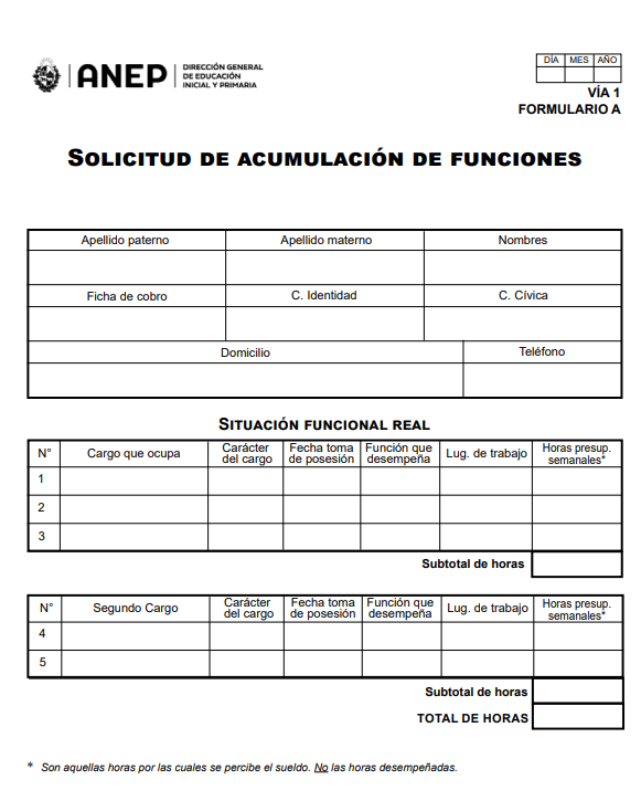 Acumulación de horas (parte 2)