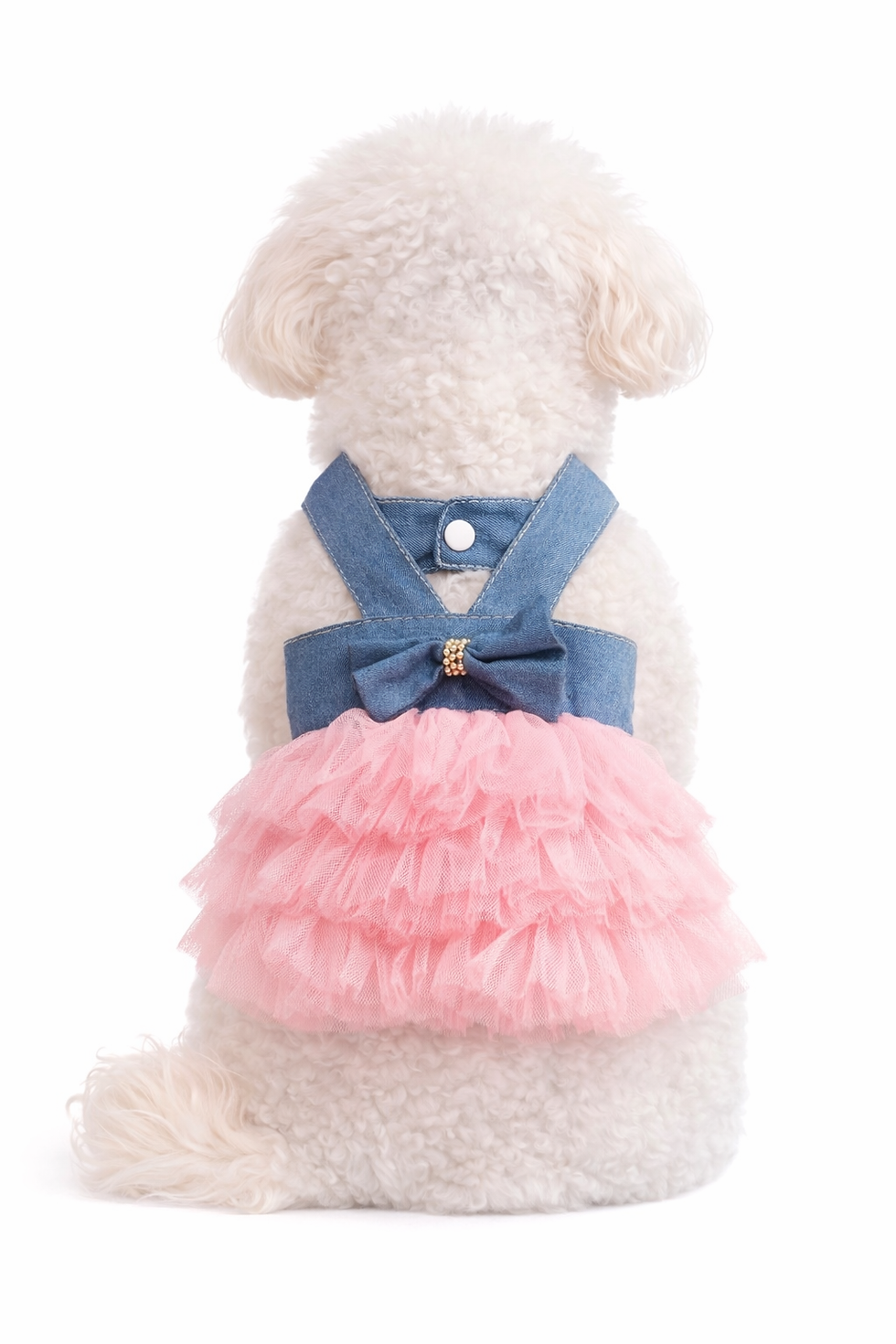 Thumbnail: Pink / Red / Pink and Blue mesh dress 