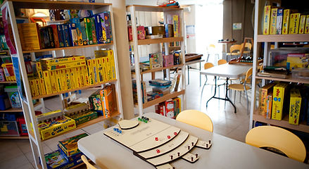 Aménagement d'une ludothèque