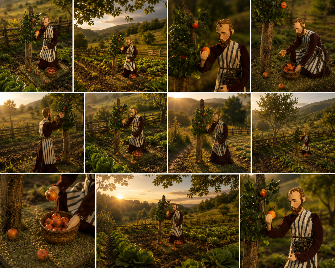 CAMPESINO RECOLECTOR DE FRUTA