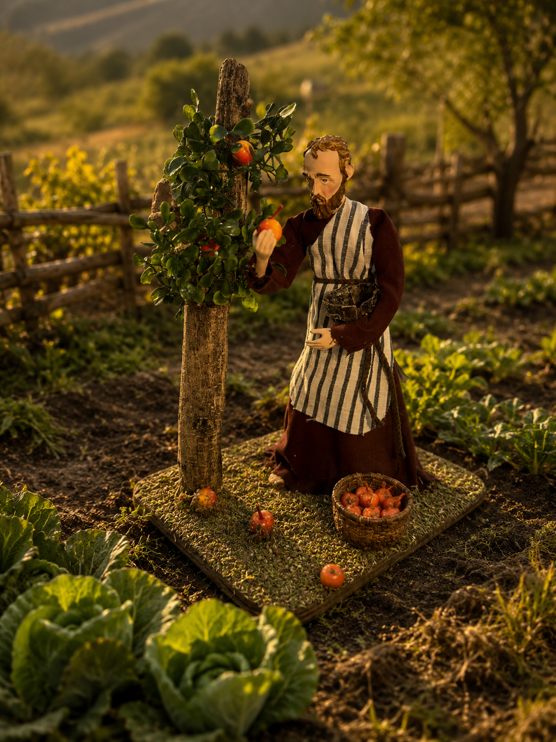CAMPESINO RECOLECTOR DE FRUTA
