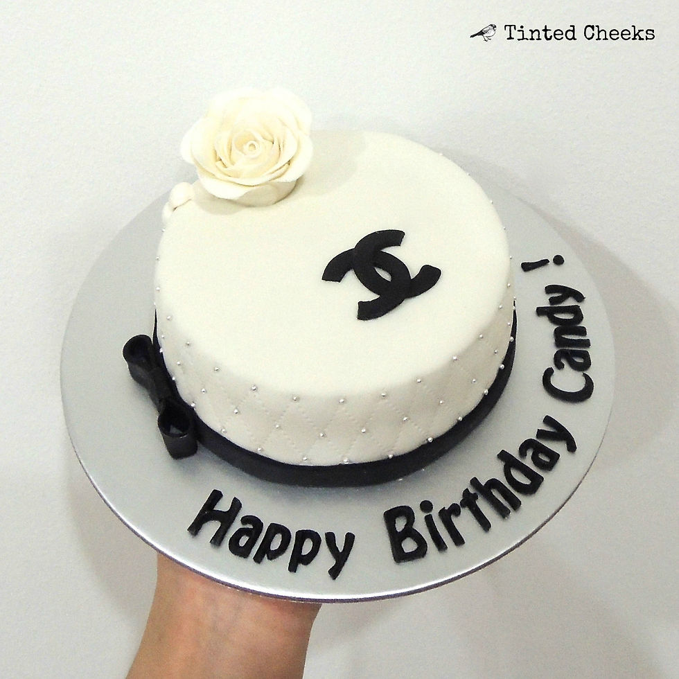 Chanel Rose Cake (Small)