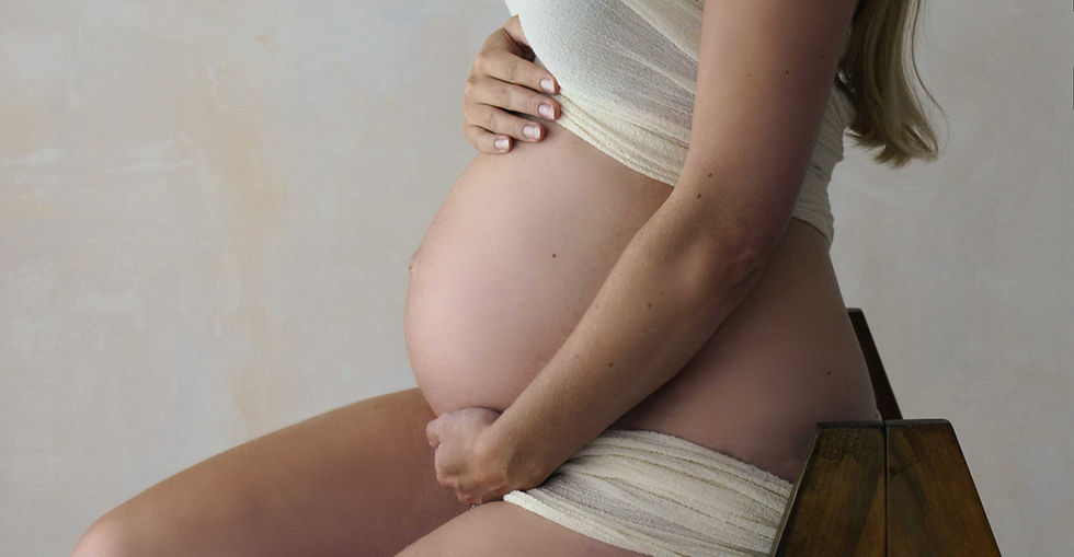 beautiful pregnancy bump to baby
