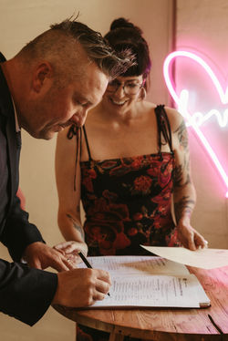 Making it official!