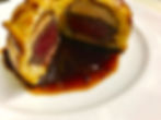 蝦夷鹿と鴨肉、フォアグラのパイ包み焼き