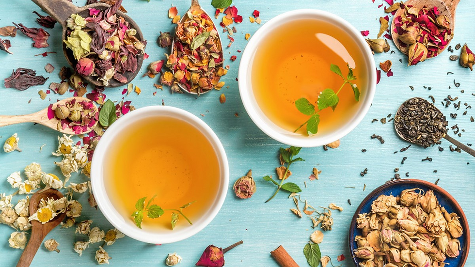 Trà detox hoa quả sấy khô
