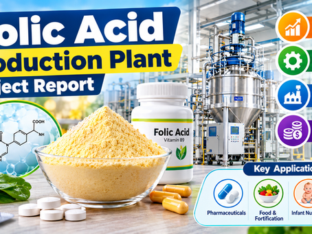 Folic Acid Production Plant Project Report 2026: Equipment, Cost Structure and Financial Outlook
