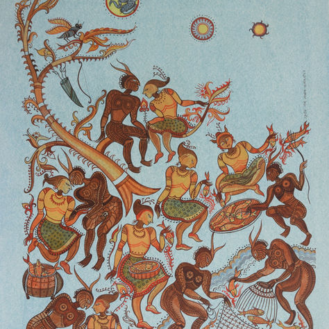 The Revival of the Forgotten Art of Manipur: An Exhibition of Modern Subika Art