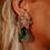 Thumbnail: Luxury Flower Earring with Crystal