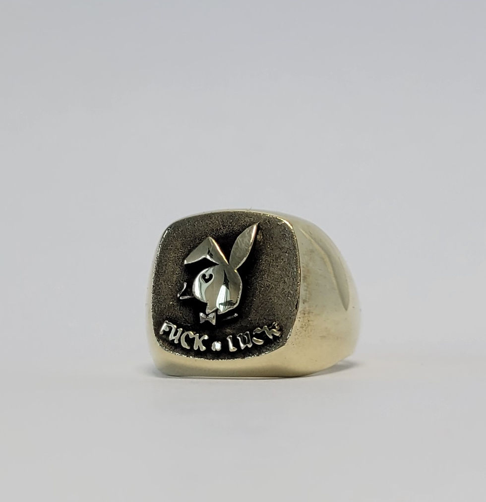 Thumbnail: FUCK LUCK  PLAYBOY BUNNY V2 - BRASS