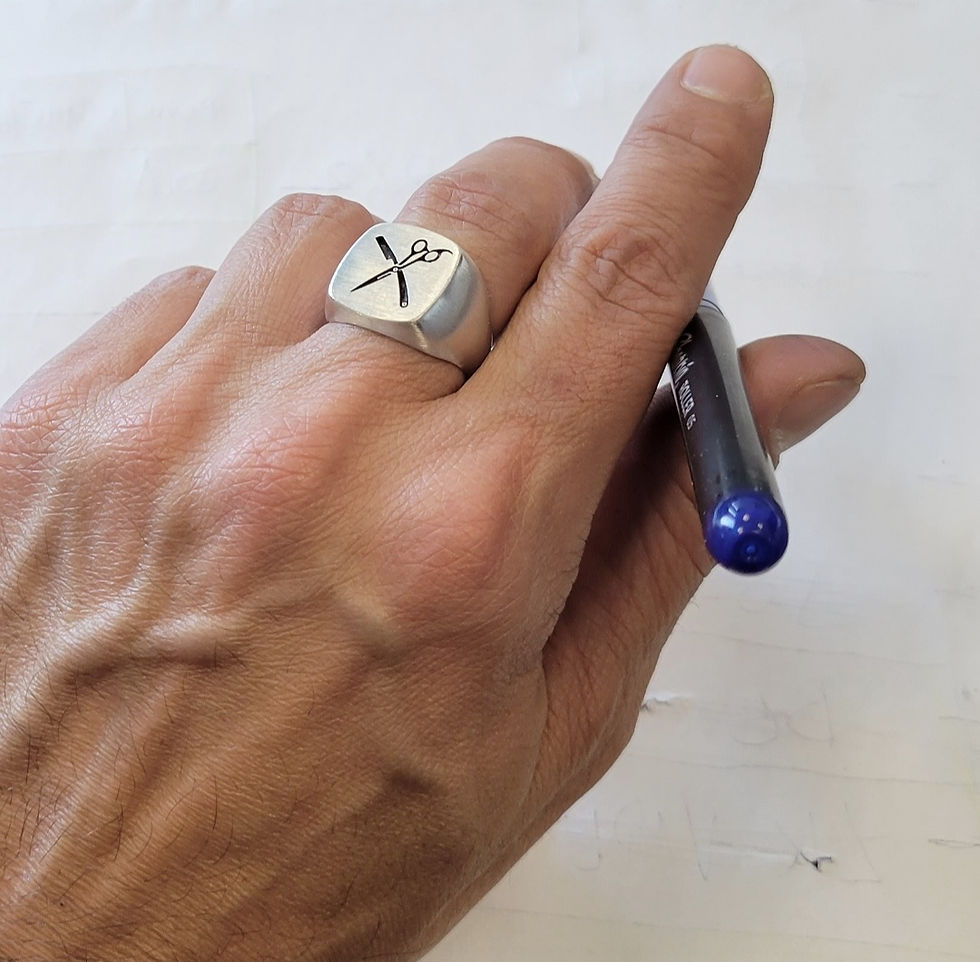 Thumbnail: Barber Skull Ring 2.0 Redux 2022