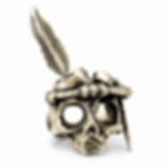 Lords Of Gastown X LGJ Navajo Warrior Skull Ring