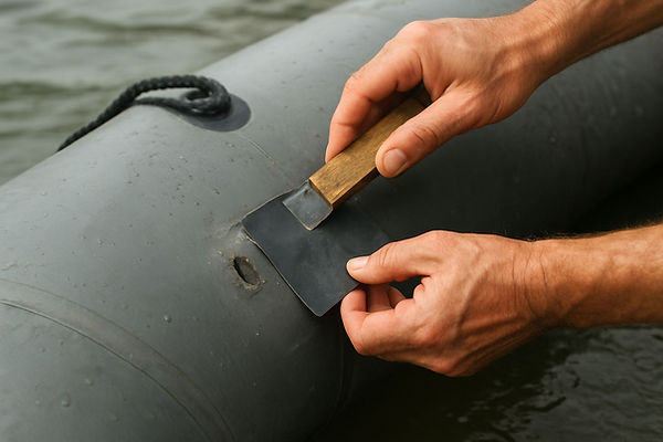 Reparo em bote Inflável