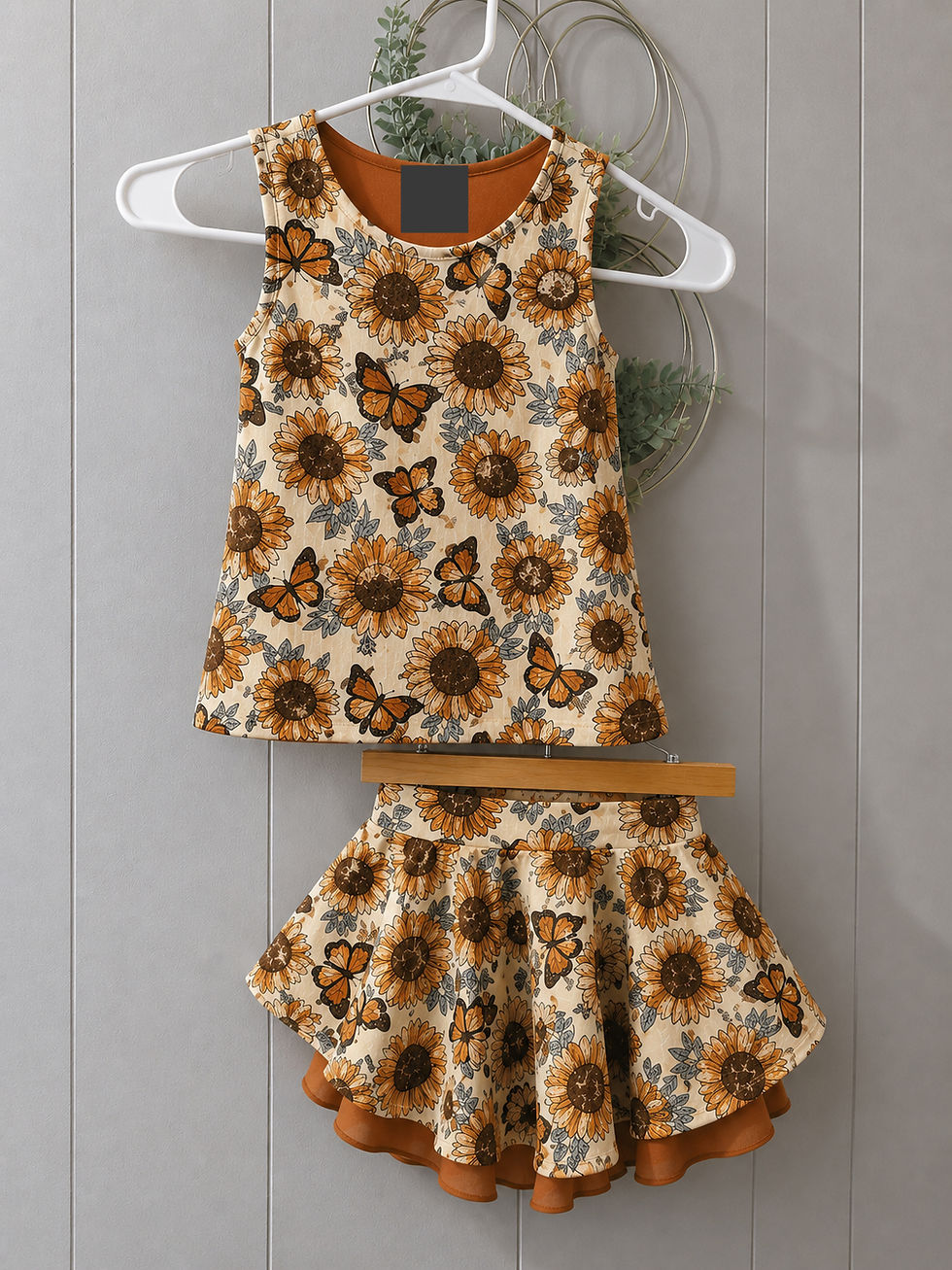 Thumbnail: Sunflowers and Butterflies Tops