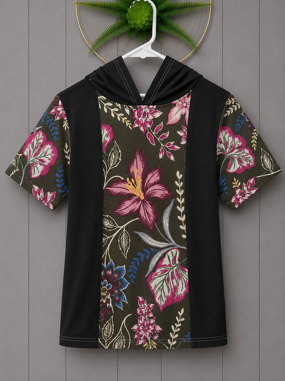 Thumbnail: Green Florals Tops