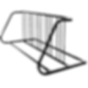 10 Bike Double Sided Grid Rack