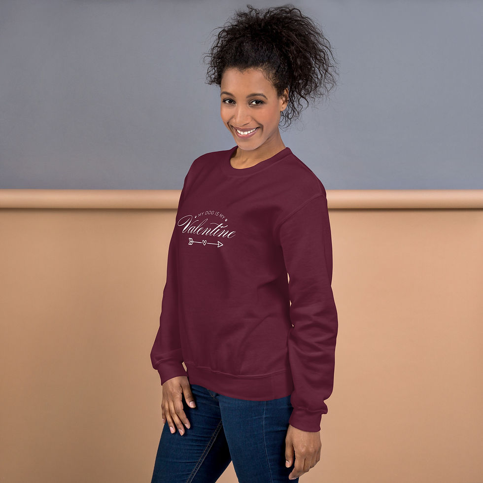Thumbnail: Dog Valentine Sweatshirt