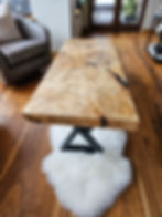 Thumbnail: Rocky Mountain Modern Burl Coffee Table
