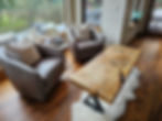Thumbnail: Rocky Mountain Modern Burl Coffee Table