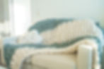 Thumbnail: Handknit chunky blankie