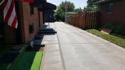 Broom Swirl Driveway 2