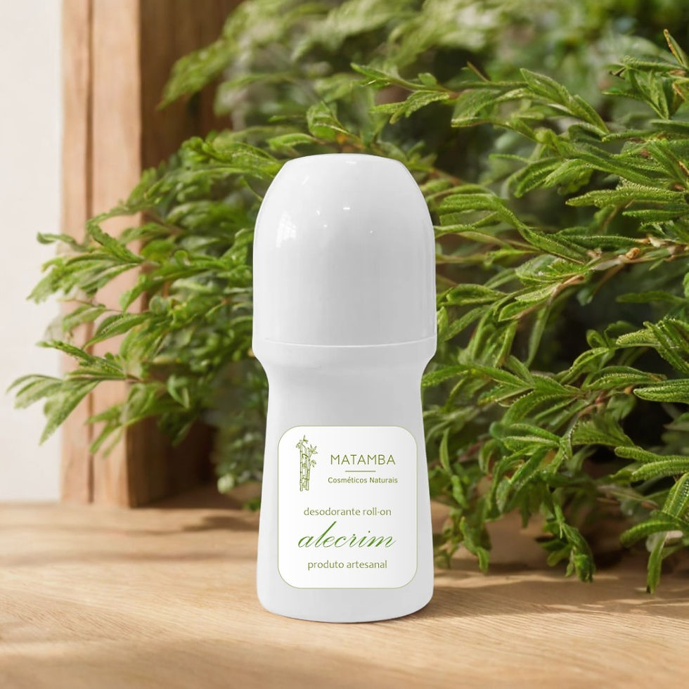 Desodorante natural vegano de alecrim