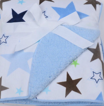 Miniaturbild: Babyfuchs, Babydecke, Decke, Baby, Sterne, flauschig,