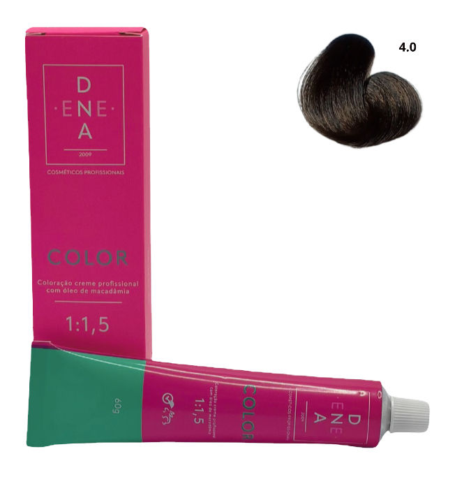 Miniatura: Coloração Creme 4.0 Castanho - 60g