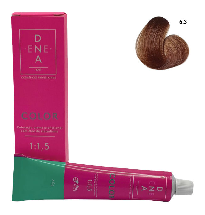 Miniatura: Coloração Creme 6.3 Louro Escuro Dourado - 60g