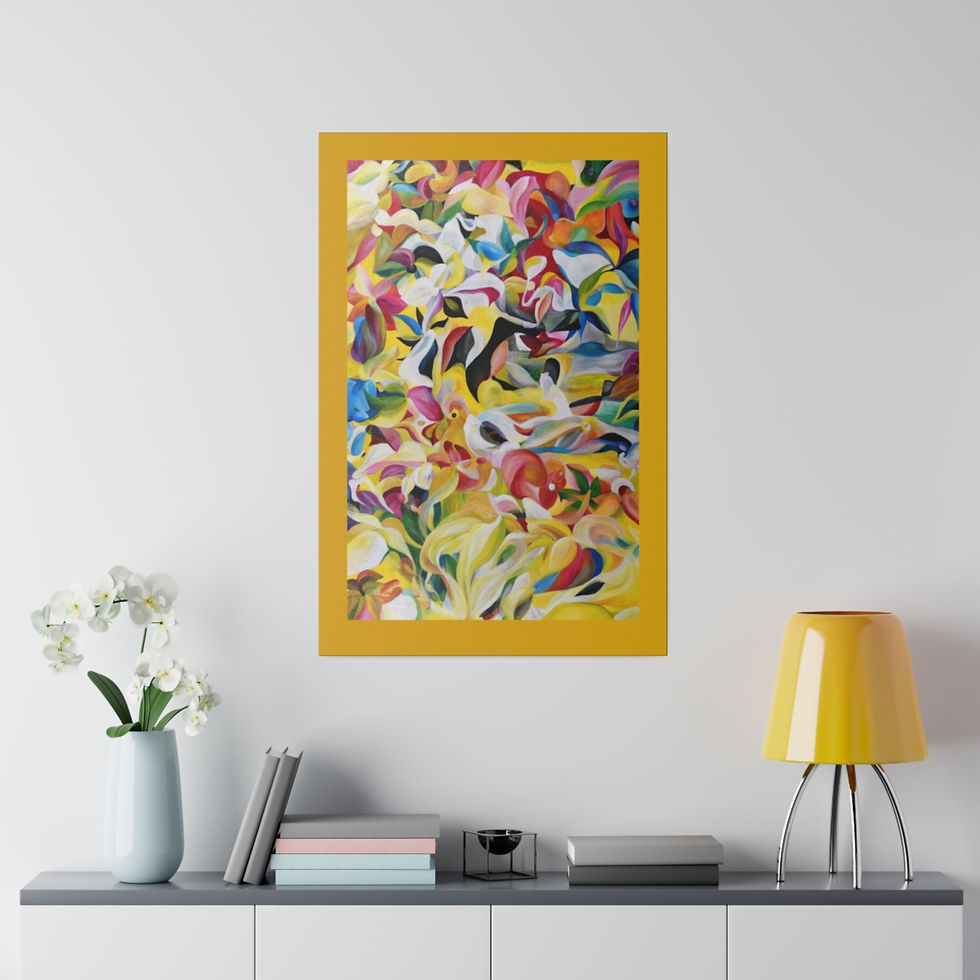 Canvas 76x50 cm JOY@KOLORE.net