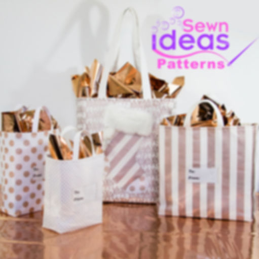 year round gift bags pdf sewing pattern