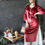 Thumbnail: Mehroon velvet Kurta