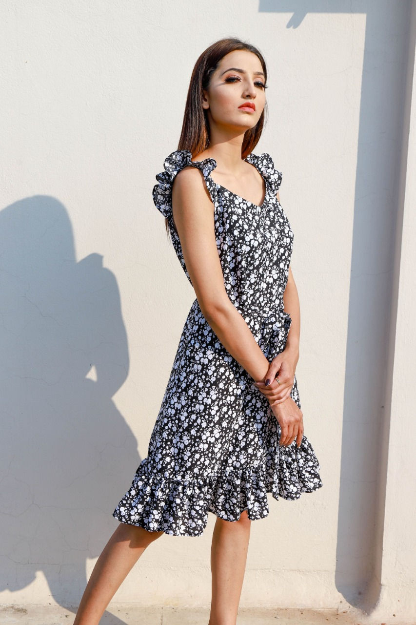 Thumbnail: flower print dress