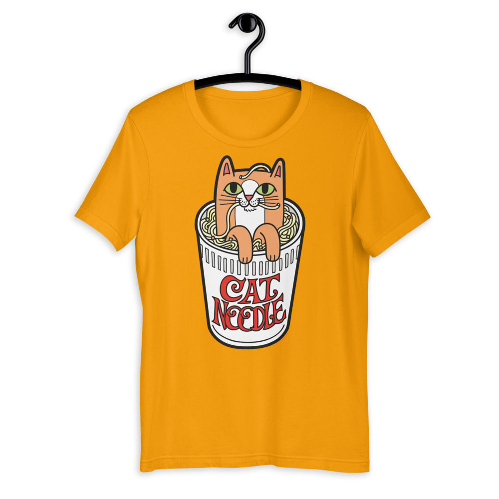 Cat Noodles Short-Sleeve Unisex T-Shirt