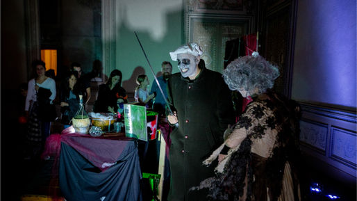 Teatro Halloween Addams Bambini Spettacolo