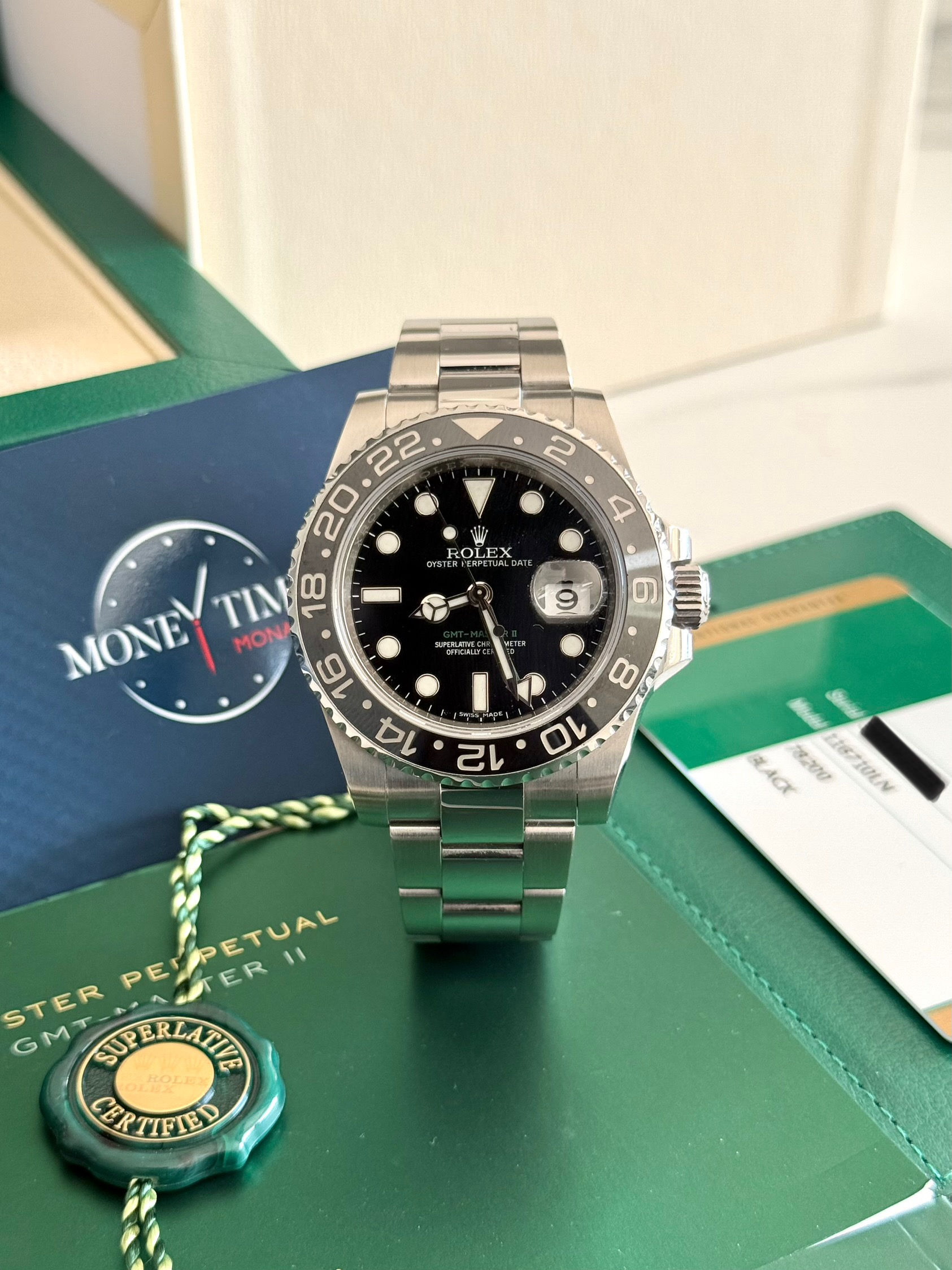 Rolex GMT Master II 116710LN - 2016 Chromalight