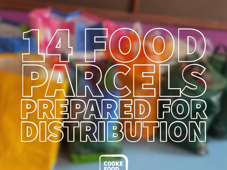 14 Food Hampers Prepared