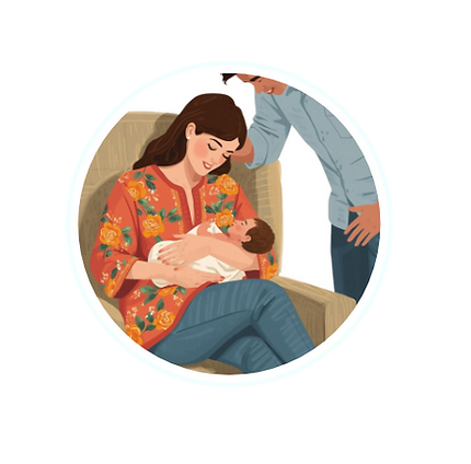 mother breastfeeding feeding baby