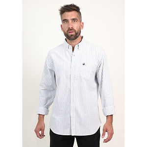 SANTA BÁRBARA - Camisa Oxford listrada