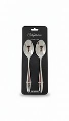 Set de colheres set x2 inox 21cm