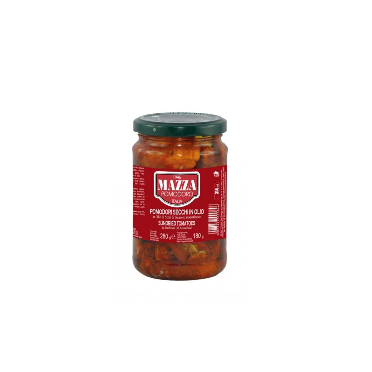 MAZZA - Tomates secos  em óleo 280g