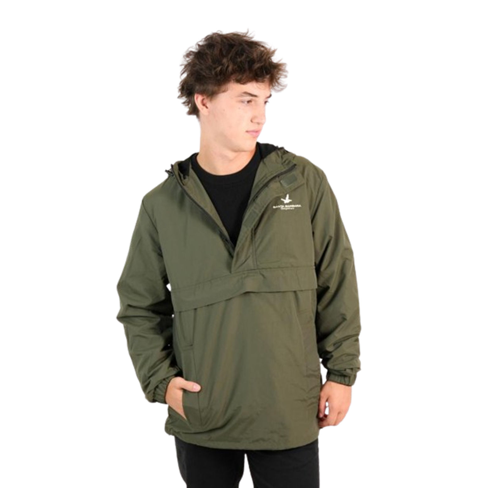 SANTA BÁRBARA - Jaqueta taslon com zìper